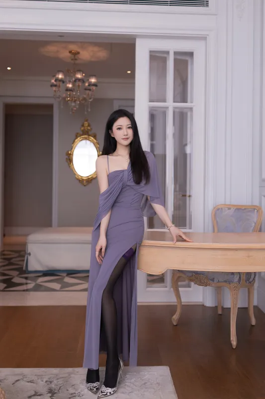 鱼子酱Fish（私拍）- NO.250《紫丝》 - 鱼子酱Fish